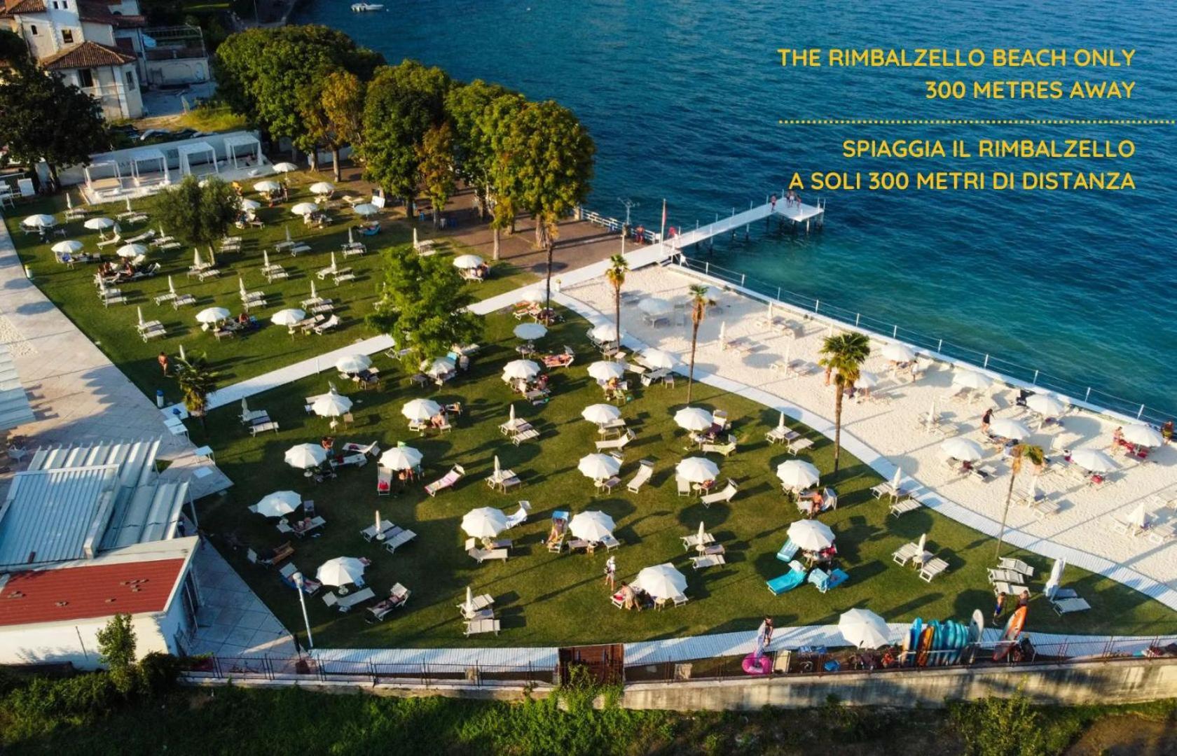 Happy Hotel Atelier Gardone Riviera Centro & Beach Esterno foto